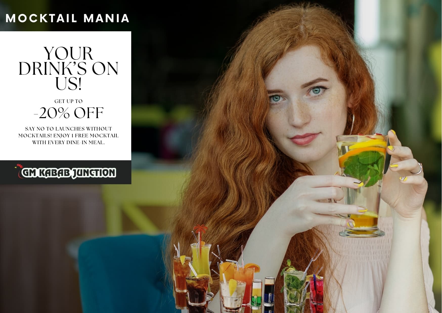 Mocktail Mania – Your Drink’s on Us!